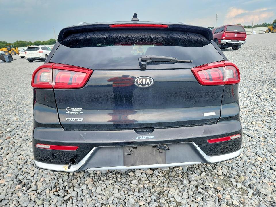2017 Kia Niro VIN KNDCB3LC8H5082430 COPART salvage auction — FRONT END, Fl - Cert Of Title Slvg Rebuildable, sold $2,250 on 2026-07-10 (photo 6)