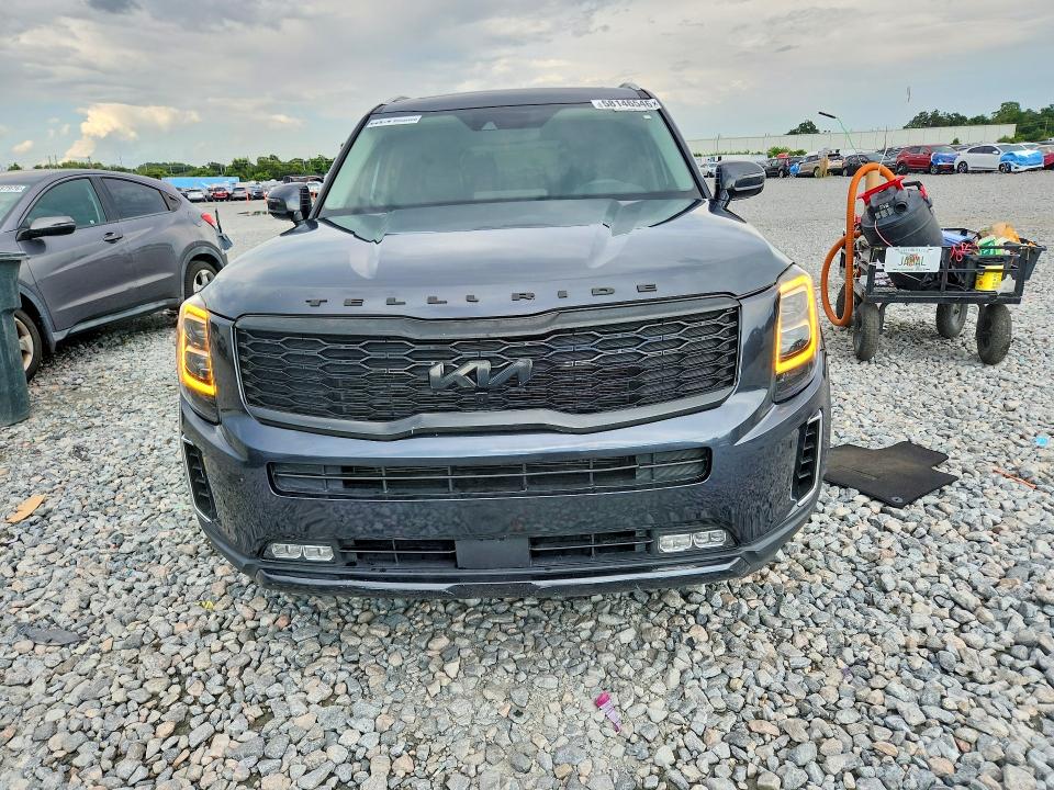 2022 Kia Telluride VIN 5XYP5DHC8NG226715 COPART salvage auction — MINOR DENT/SCRATCHES, Wv - Certificate Of Title, sold $13,100 on 2026-07-13 (photo 5)