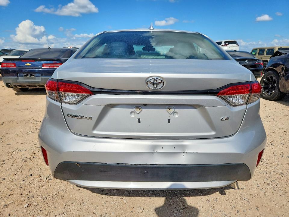 2020 Toyota Corolla VIN 5YFEPRAE6LP076090 COPART salvage auction — FRONT END, Tx - Certificate Of Title (P), sold $7,400 on 2026-07-07 (photo 6)