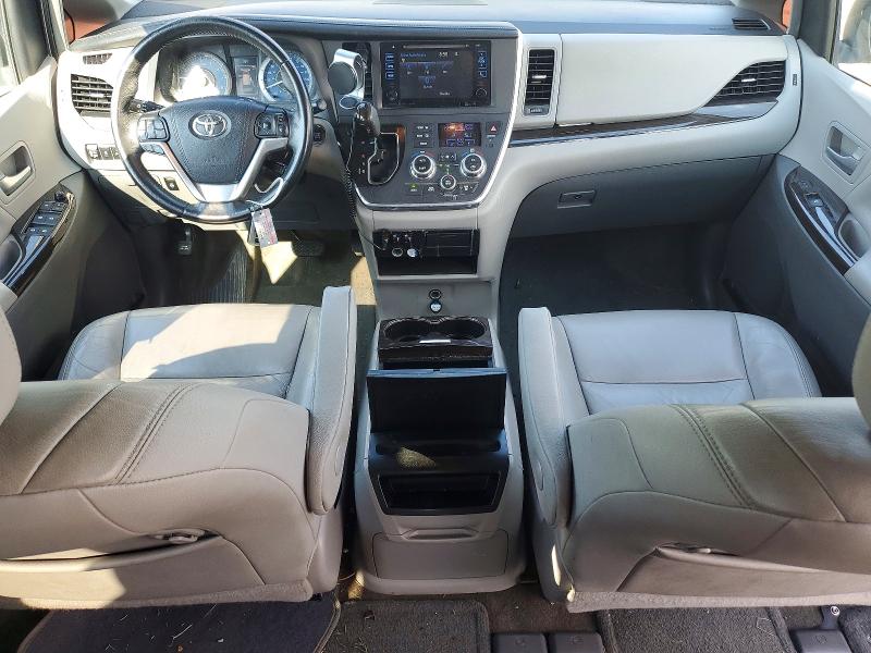 2017 Toyota Sienna VIN 5TDYZ3DC2HS830079 COPART salvage auction — FRONT END, Nj - Cert Of Title-Salvage, sold $1,600 on 2026-07-21 (photo 8)