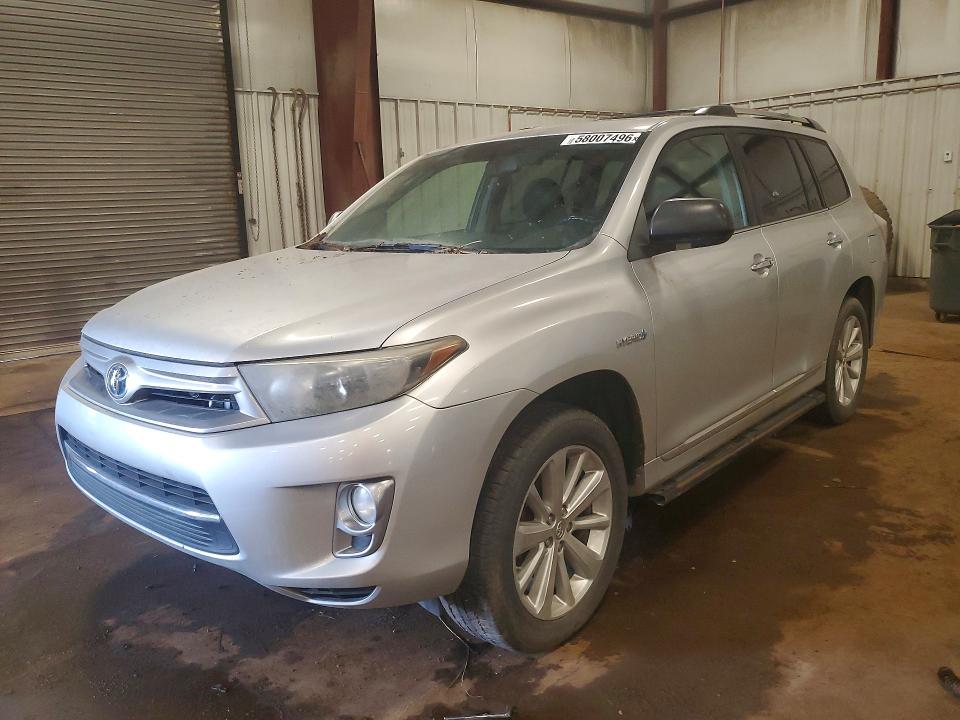 2011 Toyota Highlander hybrid VIN JTEDC3EH3B2001042 COPART salvage auction — VANDALISM, Va - Certificate Of Title, sold $4,250 on 2026-07-27 (photo 1)