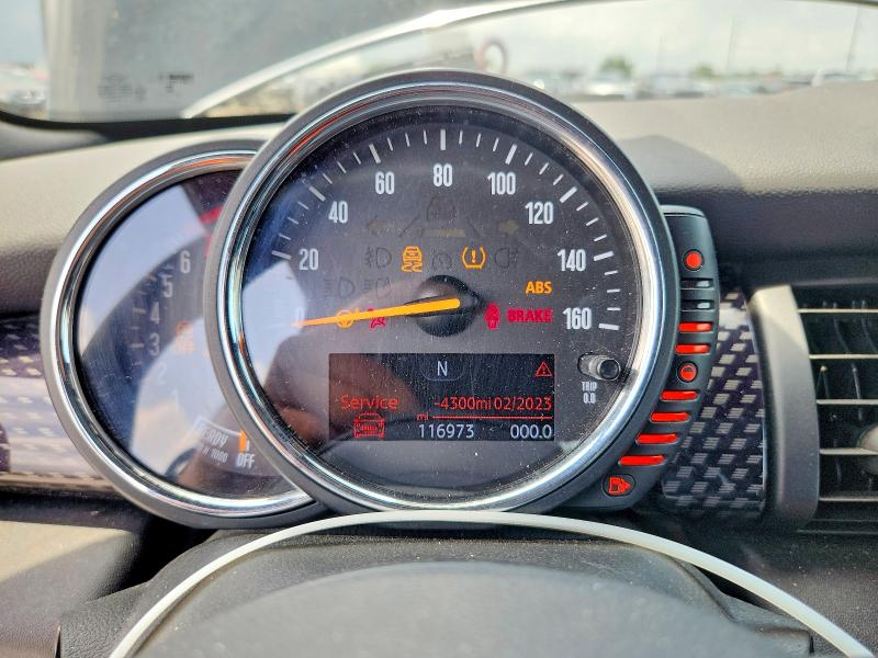 2015 Mini Cooper VIN WMWXP7C52F2A60885 COPART salvage auction — WATER/FLOOD, La - Cert Of Title-Salvage Flood, sold $550 on 2026-08-05 (photo 9)