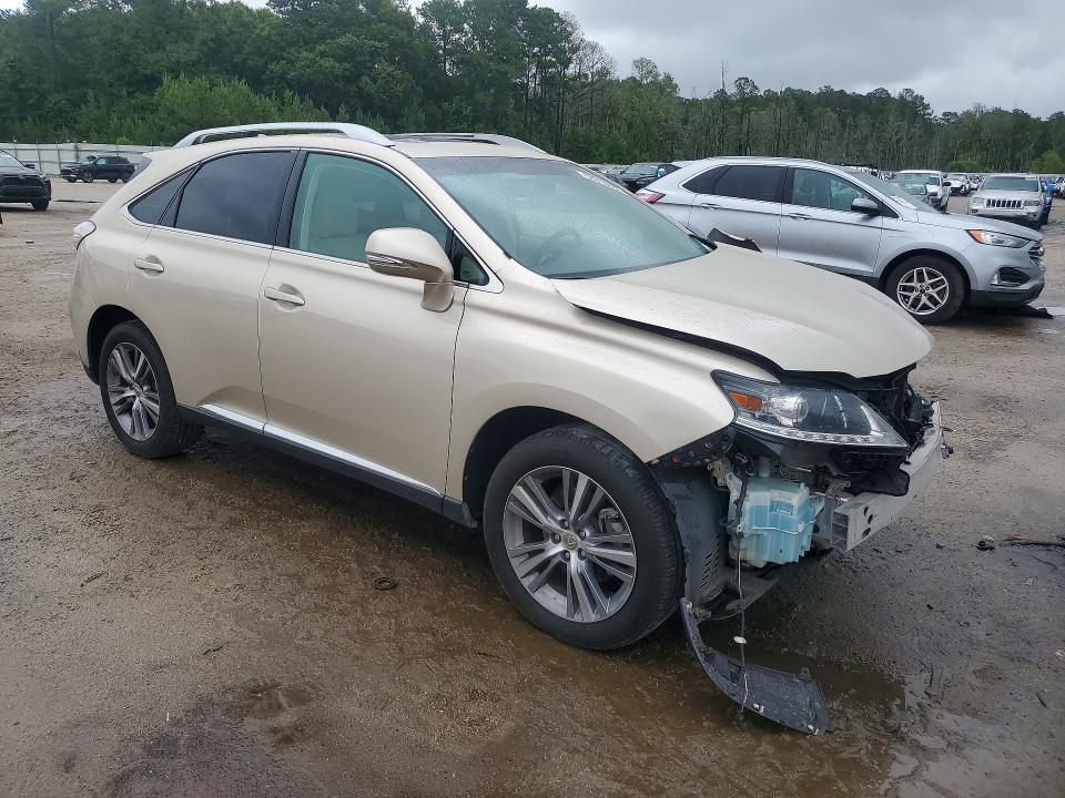 2015 Lexus Rx VIN 2T2ZK1BA2FC204466 COPART salvage auction — FRONT END, Sc - Cert Of Title-Salvage, sold $4,750 on 2026-07-22 (photo 4)