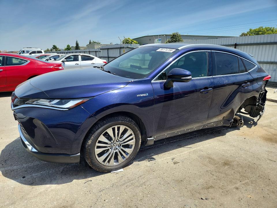 2021 Toyota Venza VIN JTEAAAAH0MJ023429 COPART salvage auction — REAR END, Ca - Salvage Certificate, sold $9,500 on 2026-07-10 (photo 1)