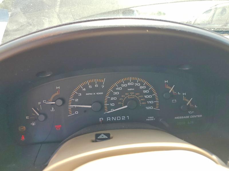 2003 Ford Expedition VIN 1FMEU17L03LA09182 COPART salvage auction — HAIL, Mo - Salvage Certificate Of Title, sold $250 on 2026-07-08 (photo 9)