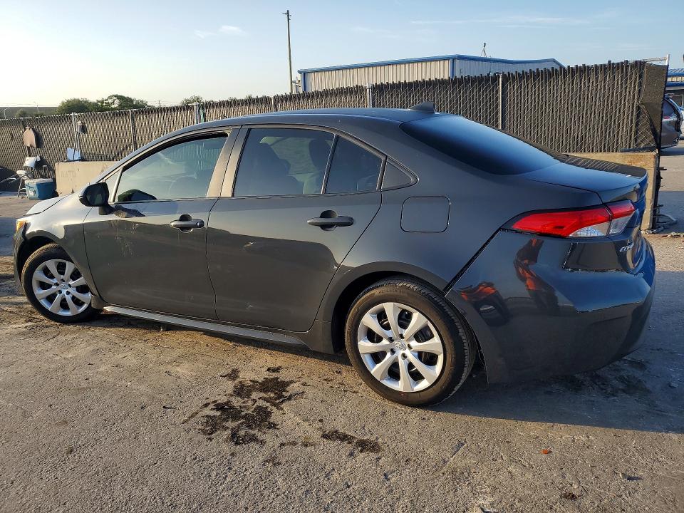 2025 Toyota Corolla VIN 5YFB4MDE0SP334757 COPART salvage auction — WATER/FLOOD, Fl - Certificate Of Destruction, sold $4,050 on 2026-07-28 (photo 2)