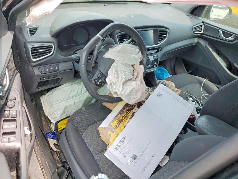 2019 Hyundai Ioniq VIN KMHC75LC0KU106015 COPART salvage auction — FRONT END, Va - Cert Of Title - Salvage, sold $125 on 2026-07-07 (photo 8)