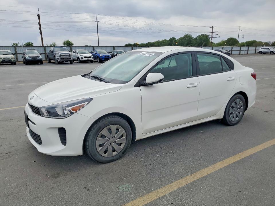 2020 Kia Rio VIN 3KPA24AD8LE273299 — COPART salvage auction photo