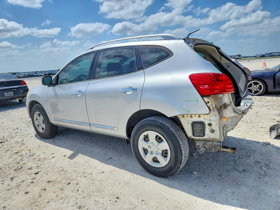 2014 Nissan Rogue VIN JN8AS5MT3EW619362 COPART salvage auction — REAR END, Tx - Salvage Vehicle Title, sold $525 on 2026-07-09 (photo 2)