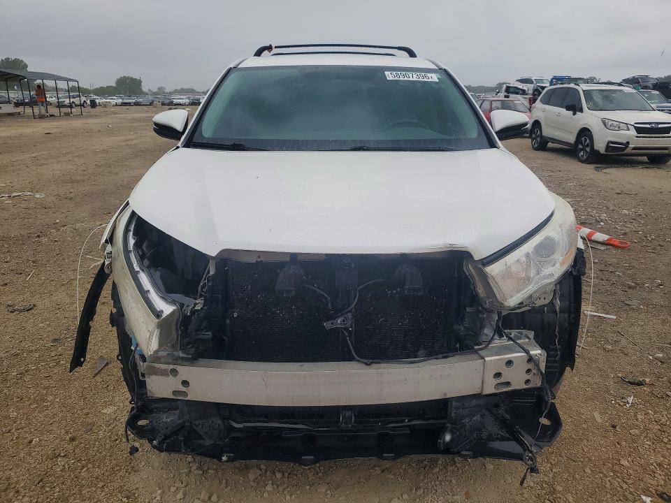 2014 Toyota VIN 5TDBKRFH5ES064558 COPART salvage auction — FRONT END, Ks - Cert Of Title-Salvage, sold $5,300 on 2026-07-16 (photo 5)