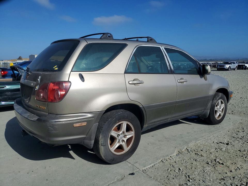 1999 Lexus Rx 300 VIN JT6HF10U7X0057386 COPART salvage auction — REAR END, CA - SALVAGE CERTIFICATE, sold $650 on 2026-07-13 (photo 3)