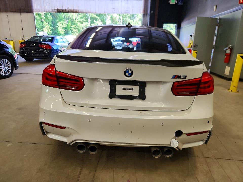 2017 BMW M3 VIN WBS8M9C50H5G42151 COPART salvage auction — SIDE, Ct - Cert Of Title-Salvage, sold $22,000 on 2026-07-09 (photo 6)