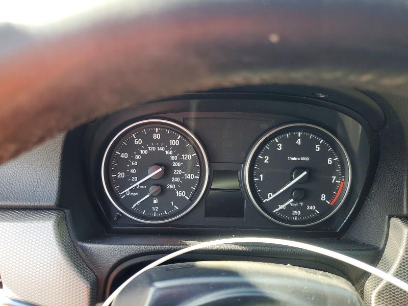 2013 BMW 3er VIN WBADX7C55DJ588987 COPART salvage auction — FRONT END, Tx - Salvage Vehicle Title, sold $550 on 2026-07-06 (photo 9)