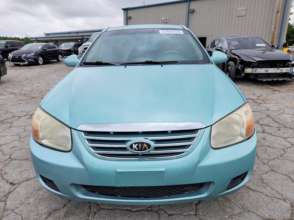 2007 Kia Spectra VIN KNAFE121875480208 COPART salvage auction — SIDE, Tn - Salvage Certificate, sold $700 on 2026-07-28 (photo 5)
