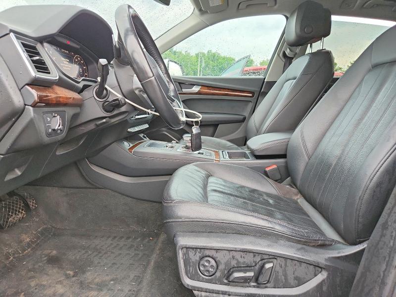 2018 Audi Q5 VIN WA1ANAFY7J2009142 COPART salvage auction — FRONT END, Ny - Mv-907A Salvage Certificate, sold $350 on 2026-07-23 (photo 7)