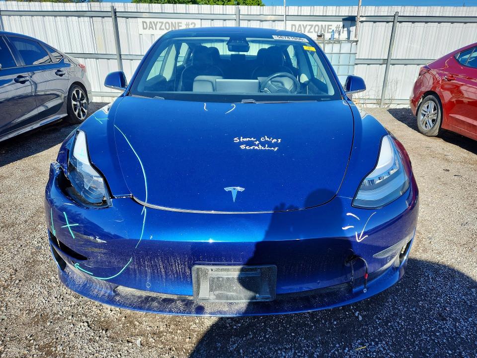 2018 Tesla Model 3 VIN 5YJ3E1EA3JF078099 COPART salvage auction — FRONT END, On - Permit No Brand - Unfit, sold $6,900 on 2026-07-02 (photo 5)