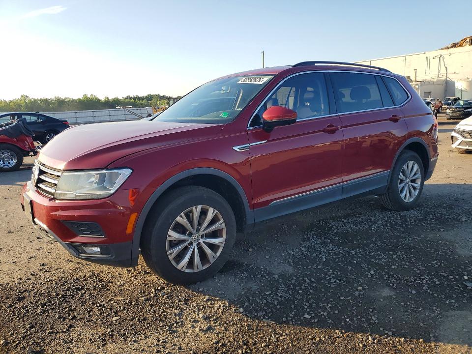 2018 Volkswagen Tiguan VIN 3VV3B7AX3JM022490 COPART salvage auction — FRONT END, Va - Cert Of Title - Salvage, sold $3,150 on 2026-07-29 (photo 1)