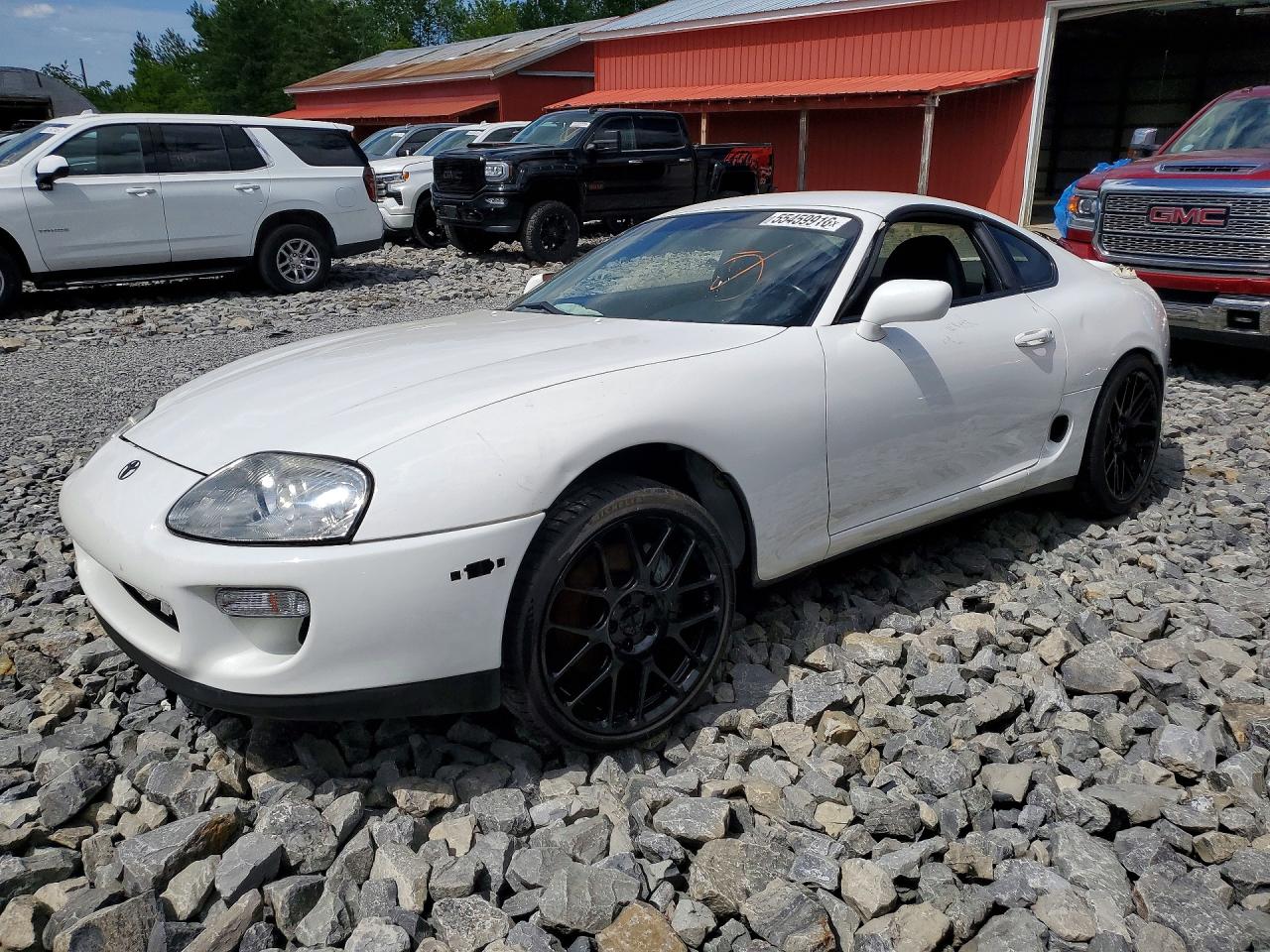 1998 Toyota Supra VIN JT2DE82A8W1001626 — COPART salvage auction photo