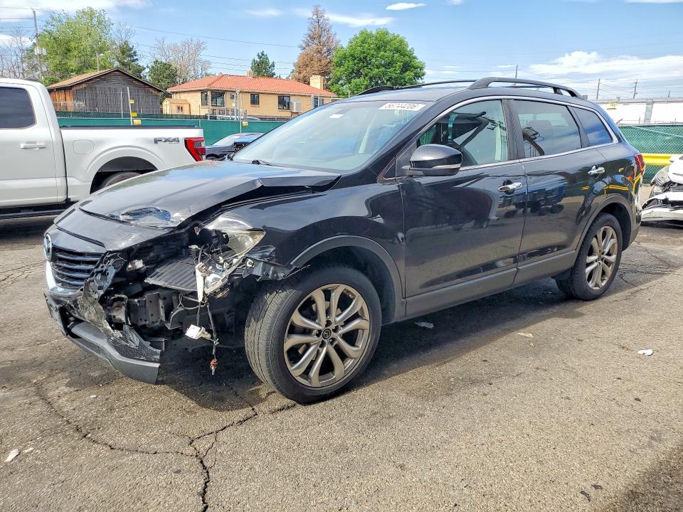 2013 Mazda Cx-9 VIN JM3TB3DV5D0421434 COPART salvage auction — FRONT END, Co - Public - Salvage Title, sold $275 on 2026-07-28 (photo 1)