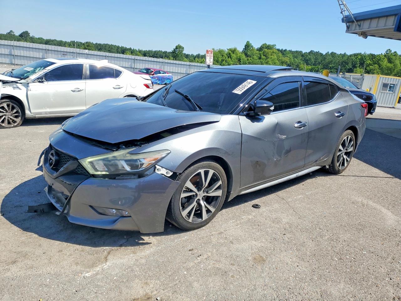 2018 Nissan Maxima VIN 1N4AA6AP1JC406780 COPART salvage auction — Front End, TN - SALVAGE CERTIFICATE, sold $1,950 on 2026-07-09 (photo 1)