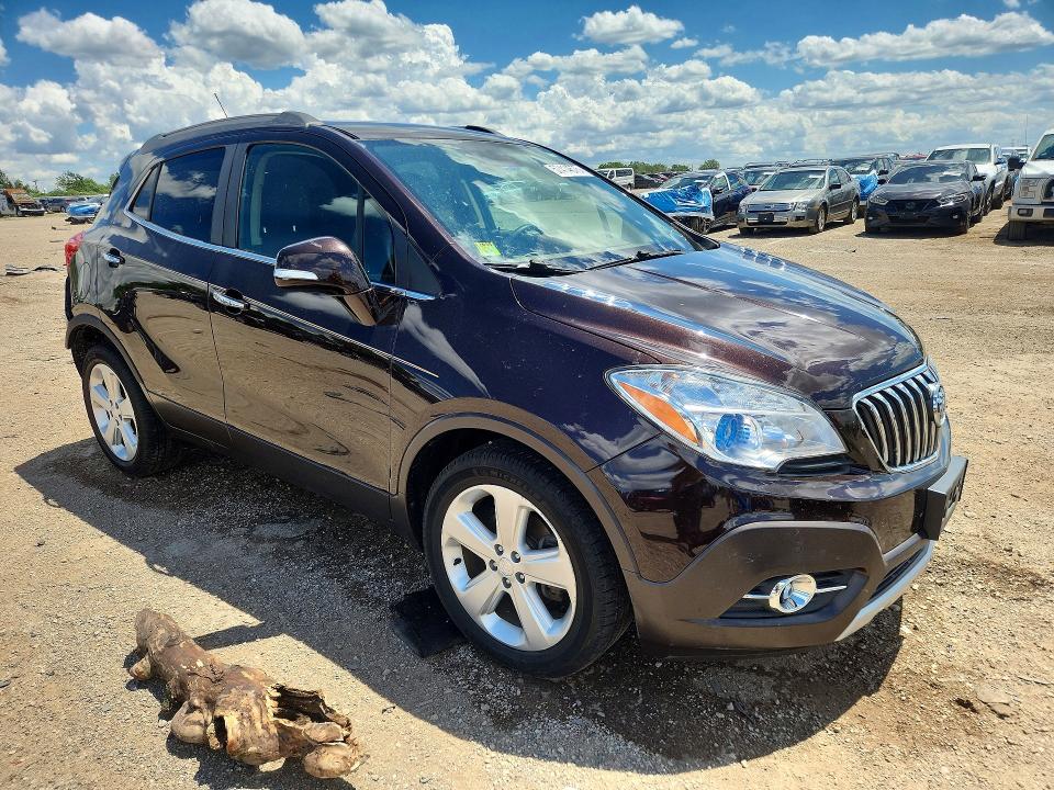 2015 Buick Encore VIN KL4CJDSBXFB036334 COPART salvage auction — REAR END, Il - Salvage Certificate, sold $975 on 2026-07-23 (photo 4)