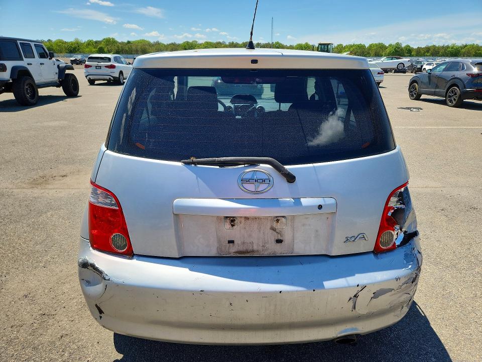 2006 Scion Xa VIN JTKKT604860141390 COPART salvage auction — REAR END, NY - MV-907A SALVAGE CERTIFICATE, sold $450 on 2026-07-15 (photo 6)