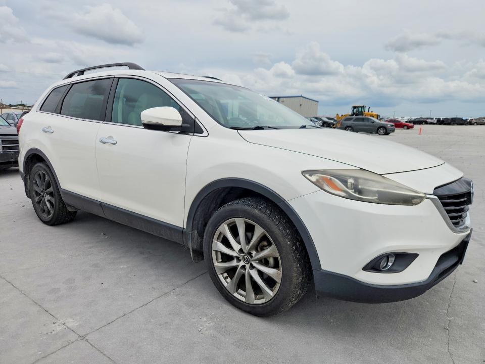 2014 Mazda Cx-9 VIN JM3TB3DA8E0437092 COPART salvage auction — NORMAL WEAR, Tx - Certificate Of Title, sold $5,800 on 2026-07-07 (photo 4)