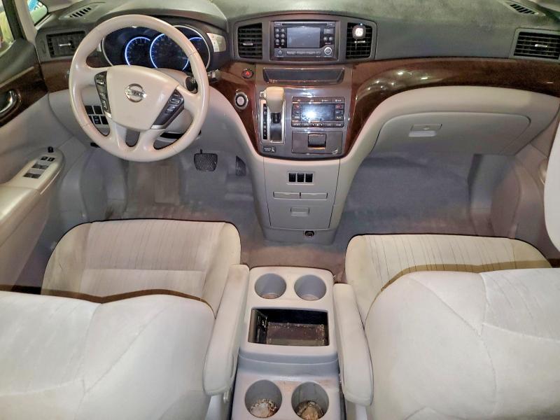 2011 Nissan Quest VIN JN8AE2KP1B9008168 COPART salvage auction — FRONT END, Mn - Cert Of Title-Prior Salvage, sold $475 on 2026-07-20 (photo 8)