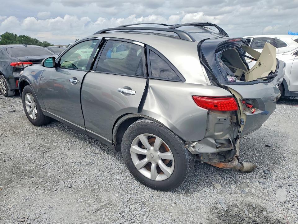 2004 Infiniti Fx VIN JNRAS08U64X101112 COPART salvage auction — REAR END, Fl - Certificate Of Destruction, sold $600 on 2026-07-10 (photo 2)