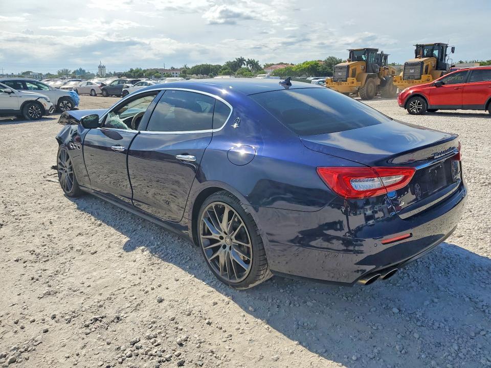 2017 Maserati Quattroporte VIN ZAM56RPA2H1199156 COPART salvage auction — FRONT END, Fl - Cert Of Title Slvg Rebuildable, sold $1,150 on 2026-07-28 (photo 2)