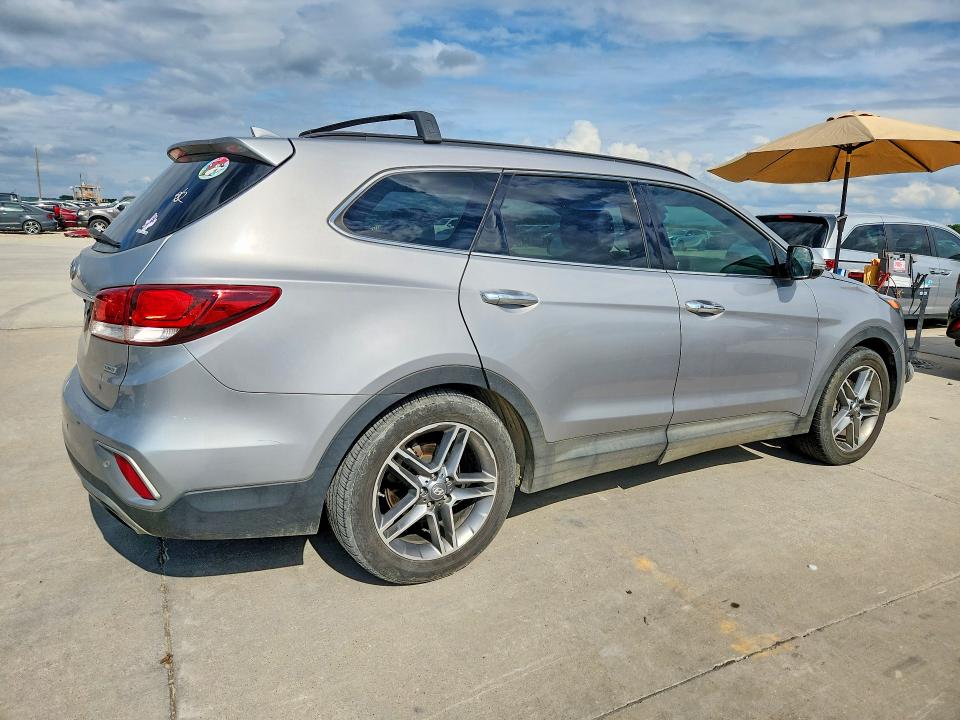 2017 Hyundai Santa fe VIN KM8SR4HF7HU167969 COPART salvage auction — UNDERCARRIAGE, Tx - Certificate Of Title (P), sold $4,700 on 2026-07-09 (photo 3)
