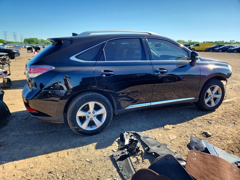 2015 Lexus Rx VIN 2T2BK1BA7FC256239 COPART salvage auction — FRONT END, Il - Salvage Certificate, sold $6,000 on 2026-07-23 (photo 3)