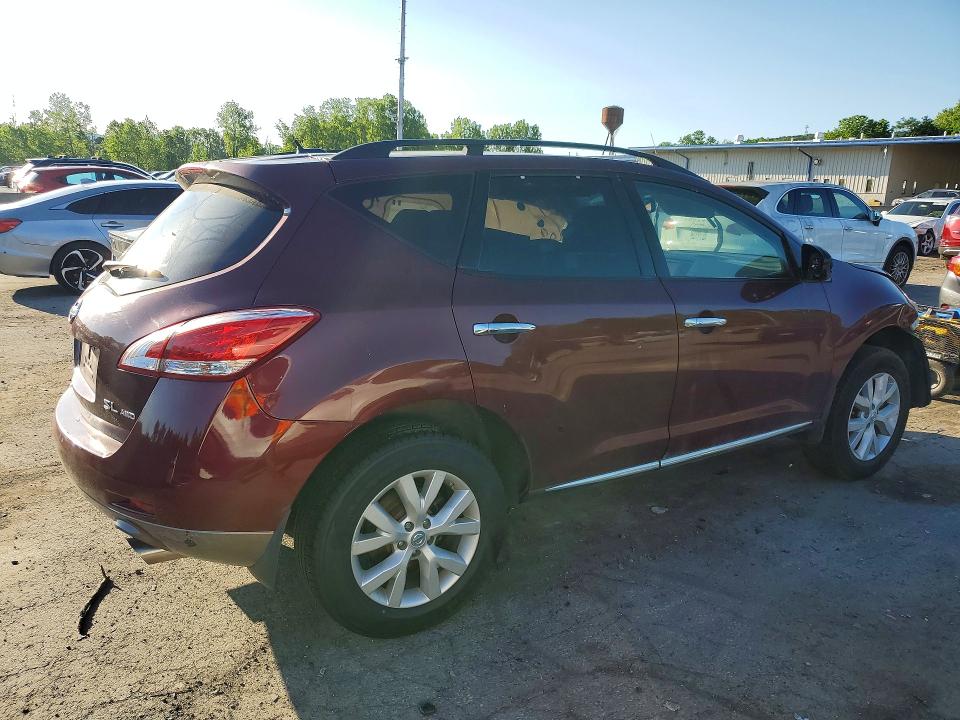 2012 Nissan VIN JN8AZ1MW8CW212388 COPART salvage auction — FRONT END, Ny - Mv-907A Salvage Certificate, sold $450 on 2026-07-14 (photo 3)