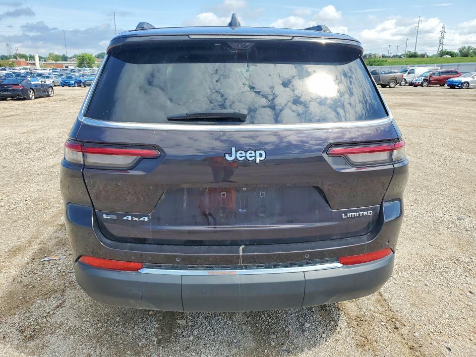 2022 Jeep Grand cherokee l VIN 1C4RJKBG0N8627221 COPART salvage auction — SIDE, IA - CERT OF TITLE-SALVAGE TITLE, sold $14,300 on 2026-09-09 (photo 6)