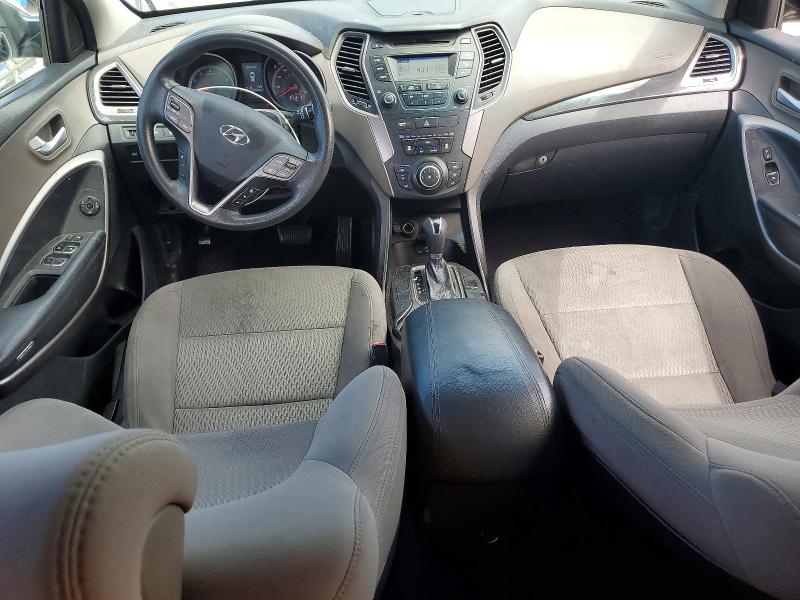 2015 Hyundai Santa fe VIN 5XYZT3LB1FG265543 COPART salvage auction — MINOR DENT/SCRATCHES, Fl - Dis/Dlr/Exp Only Clean Title, sold $650 on 2026-07-28 (photo 8)