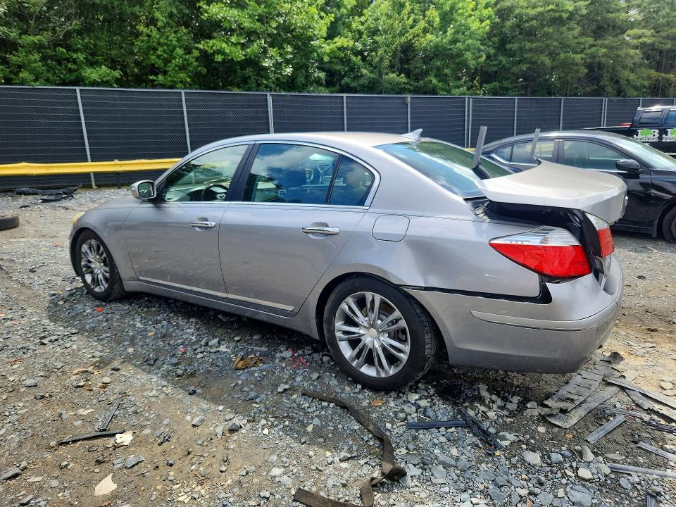 2011 Hyundai Genesis VIN KMHGC4DF0BU133019 COPART salvage auction — REAR END, MD - CERT OF SALVAGE > 75% DAMAGE (P), sold $375 on 2026-07-17 (photo 2)