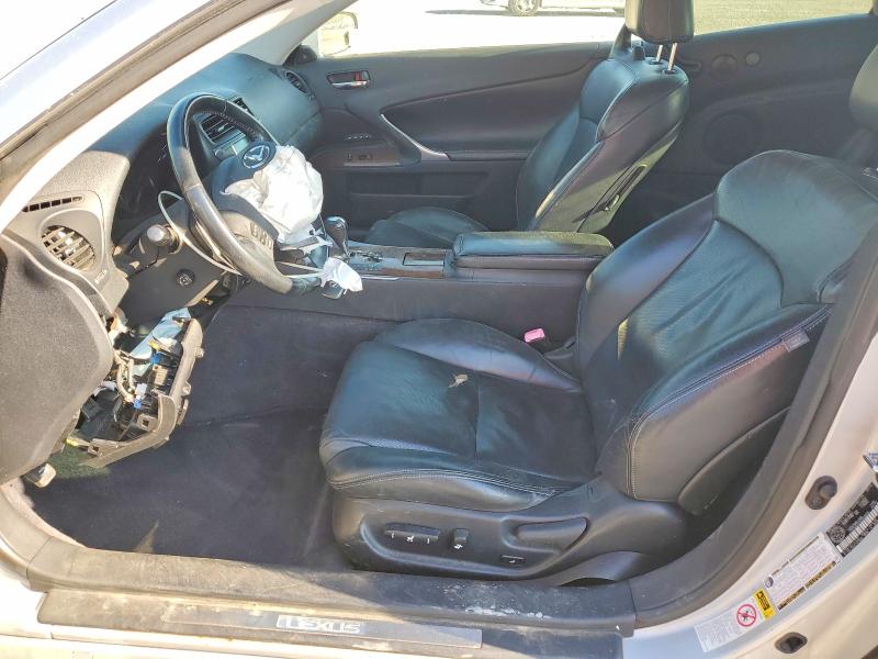 2010 Lexus Is 350 VIN JTHFE2C23A2504048 COPART salvage auction — FRONT END, Ny - Mv-907A Salvage Certificate, sold $550 on 2026-07-27 (photo 7)