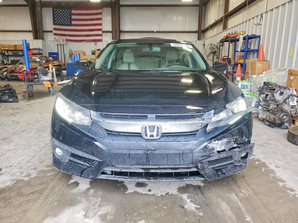 2017 Honda Civic VIN 19XFC1F76HE026519 COPART salvage auction — FRONT END, Salvage Title, sold $4,050 on 2026-08-27 (photo 5)