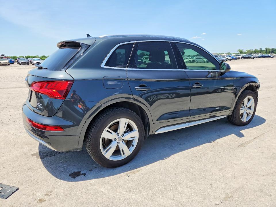 2018 Audi Q5 VIN WA1BNAFY3J2037668 COPART salvage auction — FRONT END, Tx - Salvage Vehicle Title, sold $9,700 on 2026-07-20 (photo 3)
