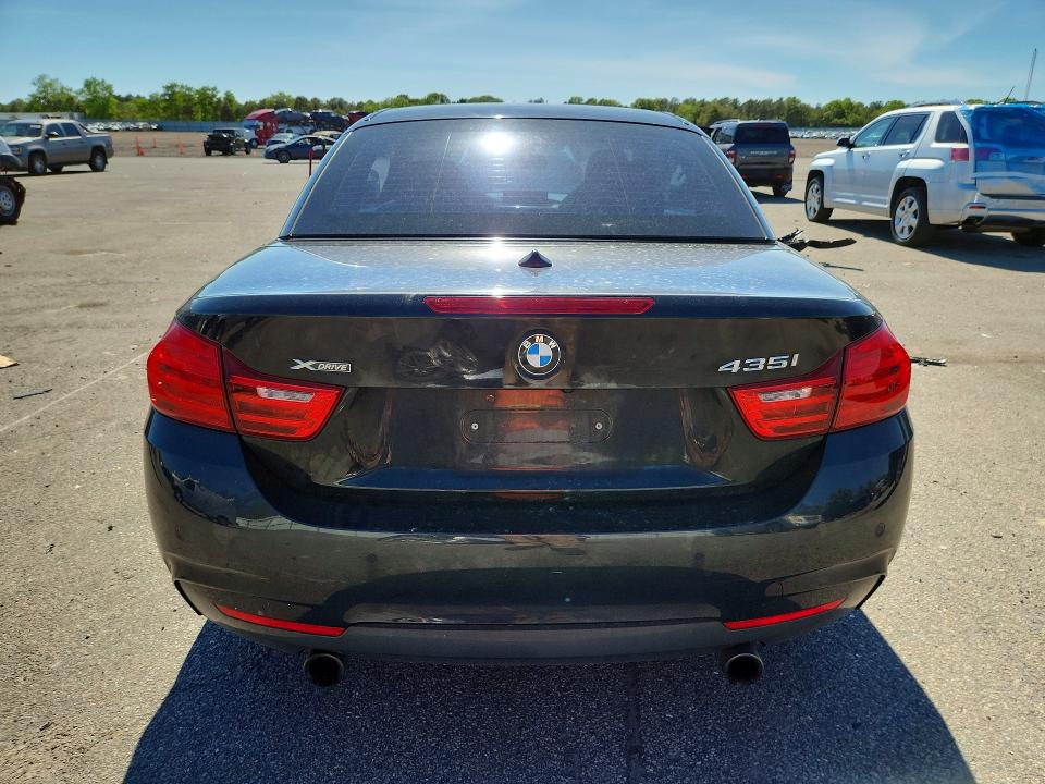 2016 BMW 4er VIN WBA3T7C52G5A38332 COPART salvage auction — FRONT END, Ny - Mv-907A Salvage Certificate, sold $3,500 on 2026-07-13 (photo 6)