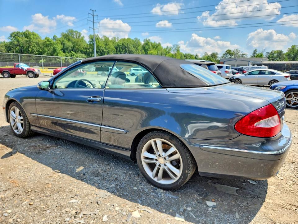 2008 Mercedes-benz Clk-class VIN WDBTK56F28F249505 COPART salvage auction — MINOR DENT/SCRATCHES, Va - Certificate Of Title, sold $1,450 on 2026-07-07 (photo 2)