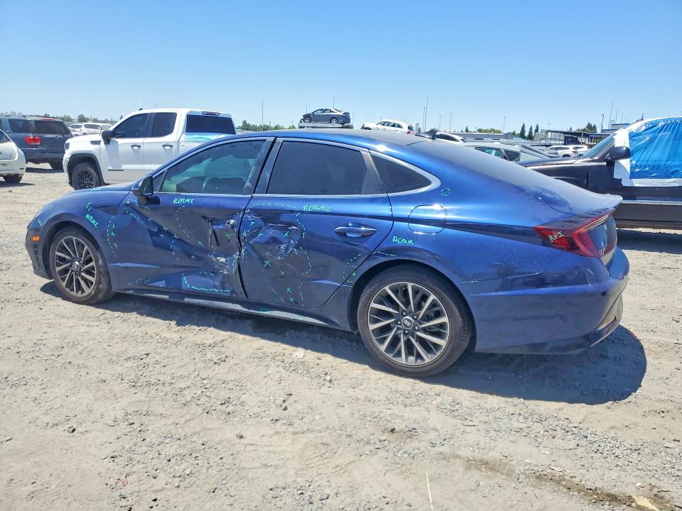 2020 Hyundai Sonata VIN 5NPEH4J20LH041712 COPART salvage auction — SIDE, Ca - Salvage Certificate, sold $4,250 on 2026-07-28 (photo 2)