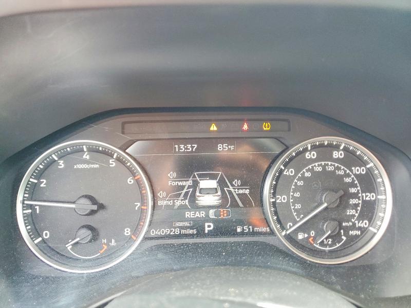 2022 Mitsubishi Outlander VIN JA4J3TA88NZ020267 COPART salvage auction — MINOR DENT/SCRATCHES, Wv - Dealer Only Clean Title (P), sold $11,800 on 2026-07-22 (photo 9)
