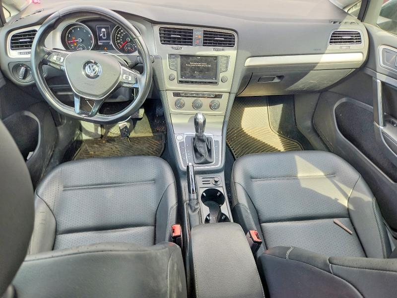 2017 Volkswagen Golf VIN 3VW217AU6HM002972 COPART salvage auction — MECHANICAL, Or - Salvage Title Certificate, sold $125 on 2026-07-29 (photo 8)