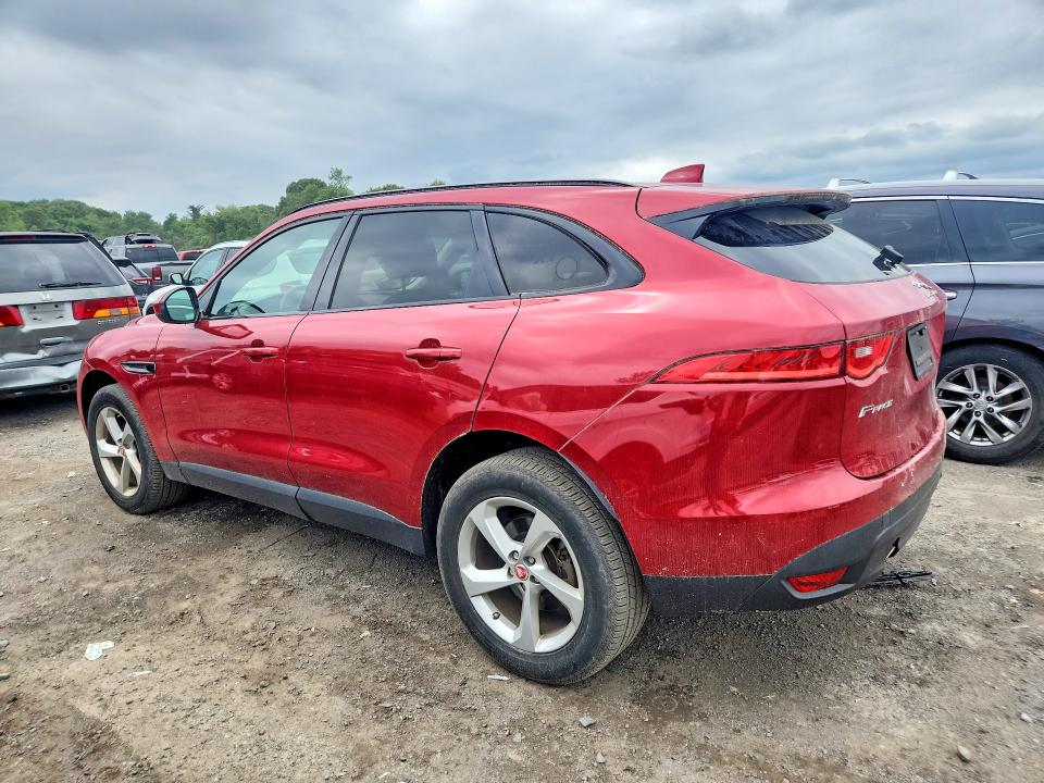 2018 Jaguar F-pace VIN SADCJ2FX7JA267100 COPART salvage auction — REAR END, Ma - Cert Of Title-Salvage, sold $3,850 on 2026-07-15 (photo 2)