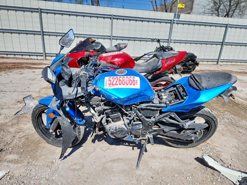 2010 Kawasaki Ex250 VIN JKAEXMJ17ADA59487 COPART salvage auction — FRONT END, NV - SALVAGE TITLE, sold $90 on 2026-07-16 (photo 3)