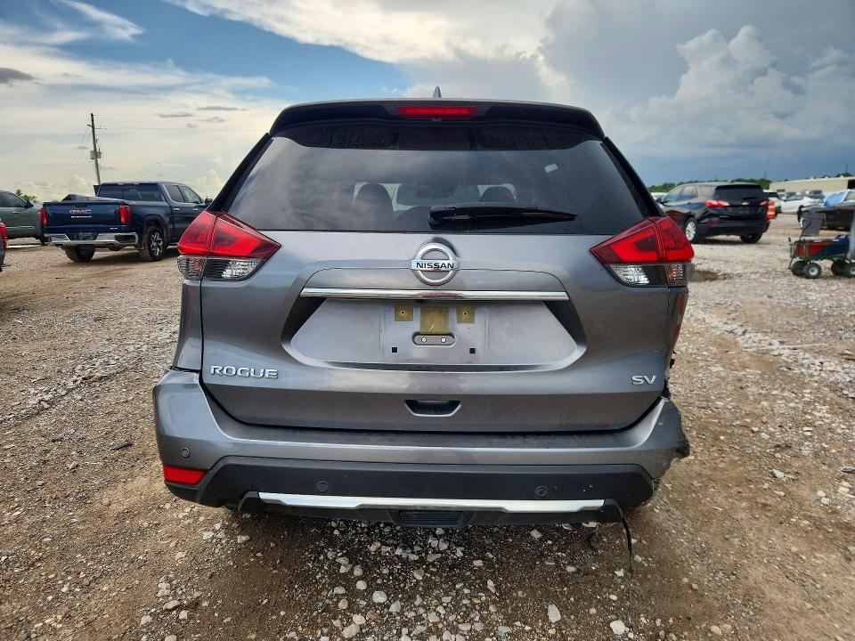 2019 Nissan Rogue VIN JN8AT2MT9KW503039 COPART salvage auction — REAR END, TX - SALVAGE VEHICLE TITLE (P), sold $4,000 on 2026-07-06 (photo 6)