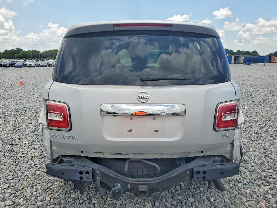 2020 Nissan Armada VIN JN8AY2ND4LX016688 COPART salvage auction — ALL OVER, Fl - Certificate Of Destruction, sold $7,400 on 2026-07-14 (photo 6)
