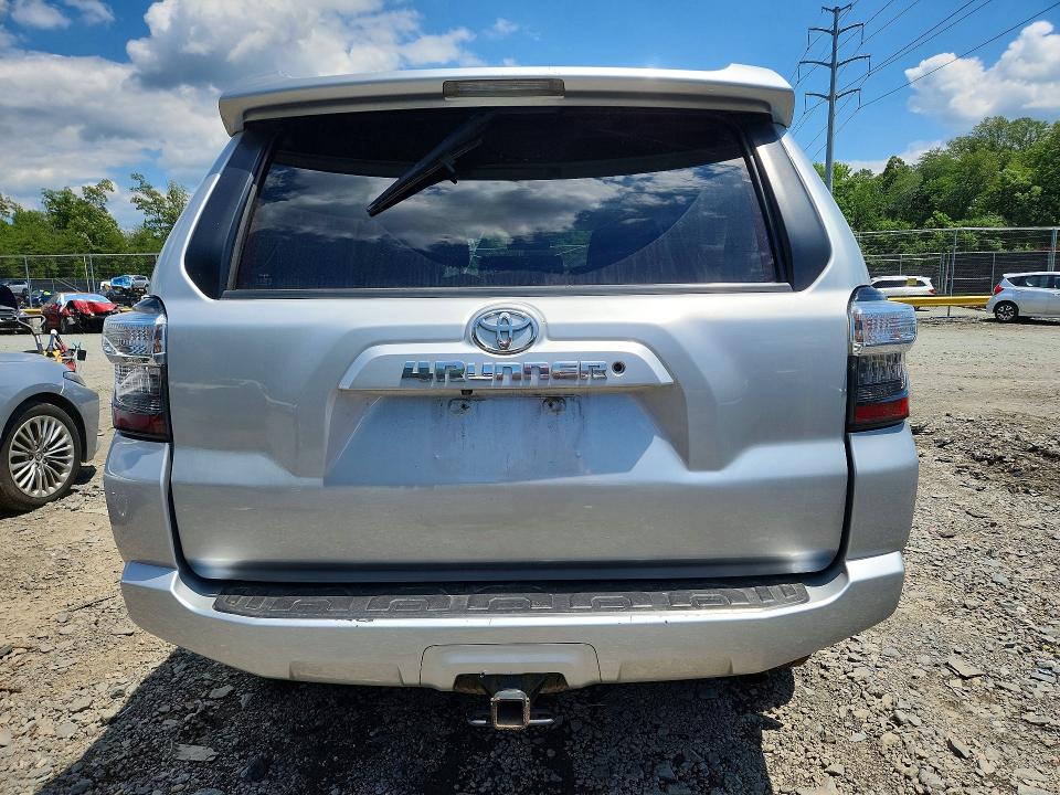 2014 Toyota 4runner VIN JTEBU5JR6E5193087 COPART salvage auction — FRONT END, Md - Cert Of Salvage > 75% Damage, sold $6,400 on 2026-07-28 (photo 6)
