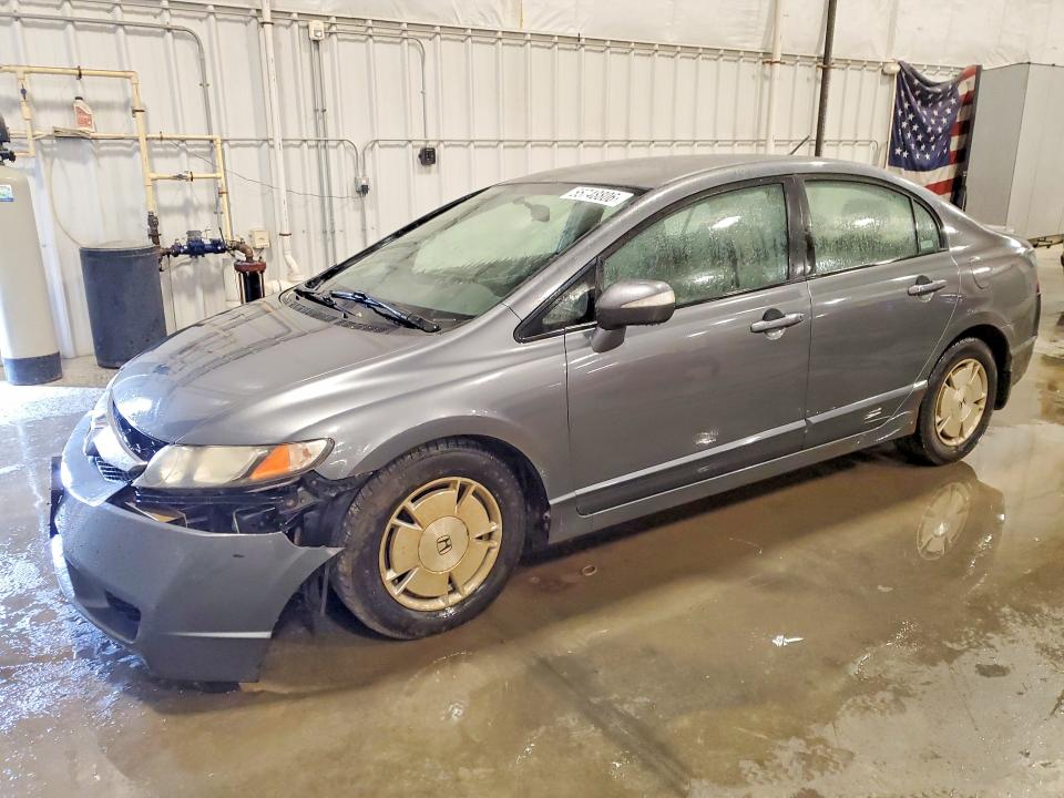2009 Honda Civic VIN JHMFA36249S004361 COPART salvage auction — FRONT END, Ia - Cert Of Title-Salvage Title, sold $750 on 2026-07-13 (photo 1)